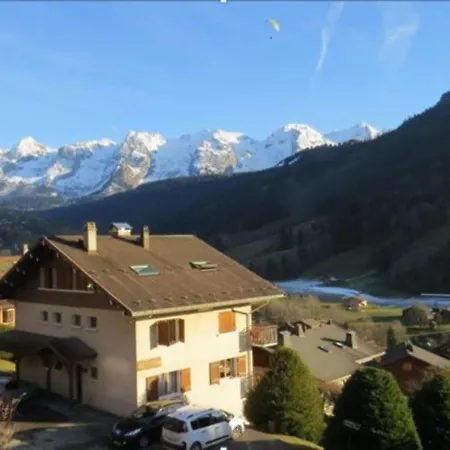 3 Pers Avec Parking Au Grand-bornand - Fr-1-467-72 *